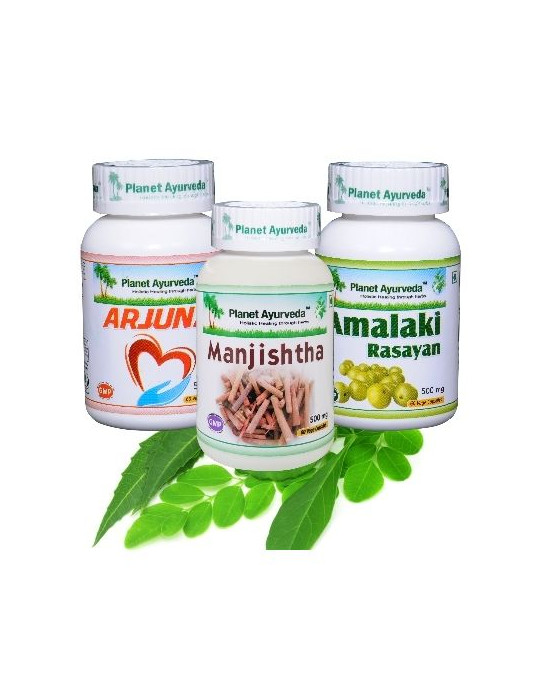 Planet Ayurveda PITTA dosha vähendamise kombineeritud pakett nii naistele kui meestele