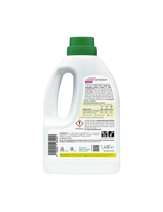 Planet Pure UNIVERSAL LIQUID WASHING GEL WILD ROSE 1,5L