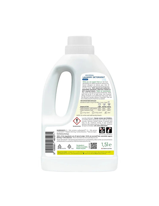 Planet Pure UNIVERSAALNE  ALLERGIAVABA 0% VEDELPESUGEEL 1,5L