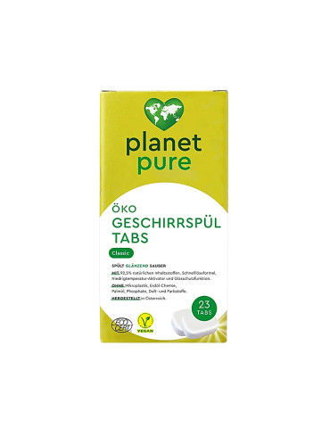 Planet Pure ecological dishwasher tablets 23 pcs. in the package