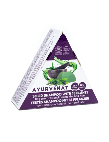 Ayurvenat Solid Shampoo 50g