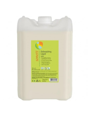 Sonett dishwashing liquid with lemongrass oil 10l