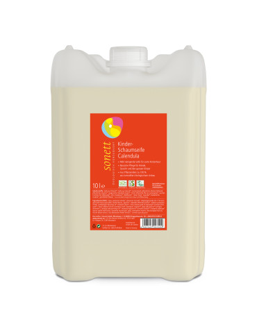 Sonett children's foam soap with marigold 10l