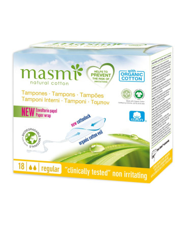 Masmi Tampoonid, regular, 18 tk