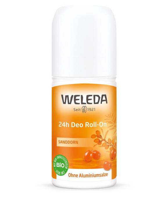 Weleda sea buckthorn 24h roll-on deodorant 50ml