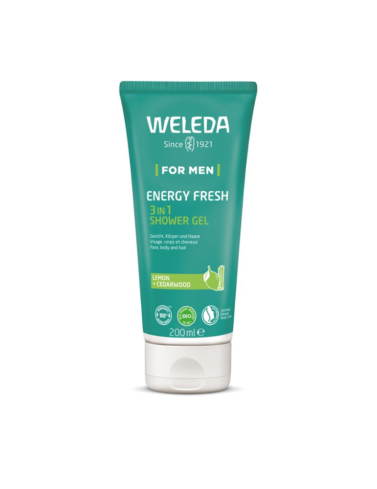 Weleda Meeste värskendav dushigeel näole, kehale ja juustele 200ml