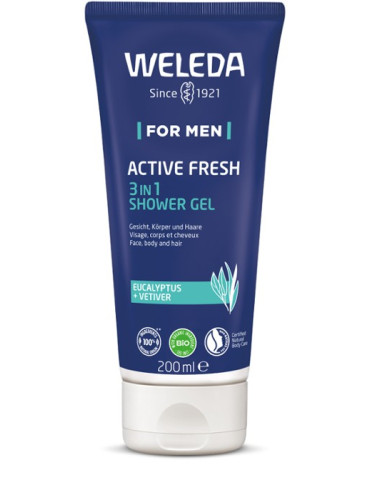 Weleda Meeste ergutav dušigeel 200ml