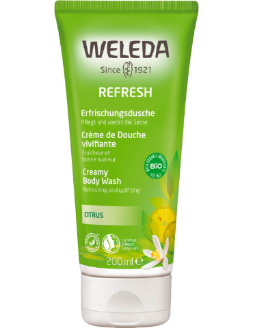 Weleda refreshing citrus shower cream 200ml