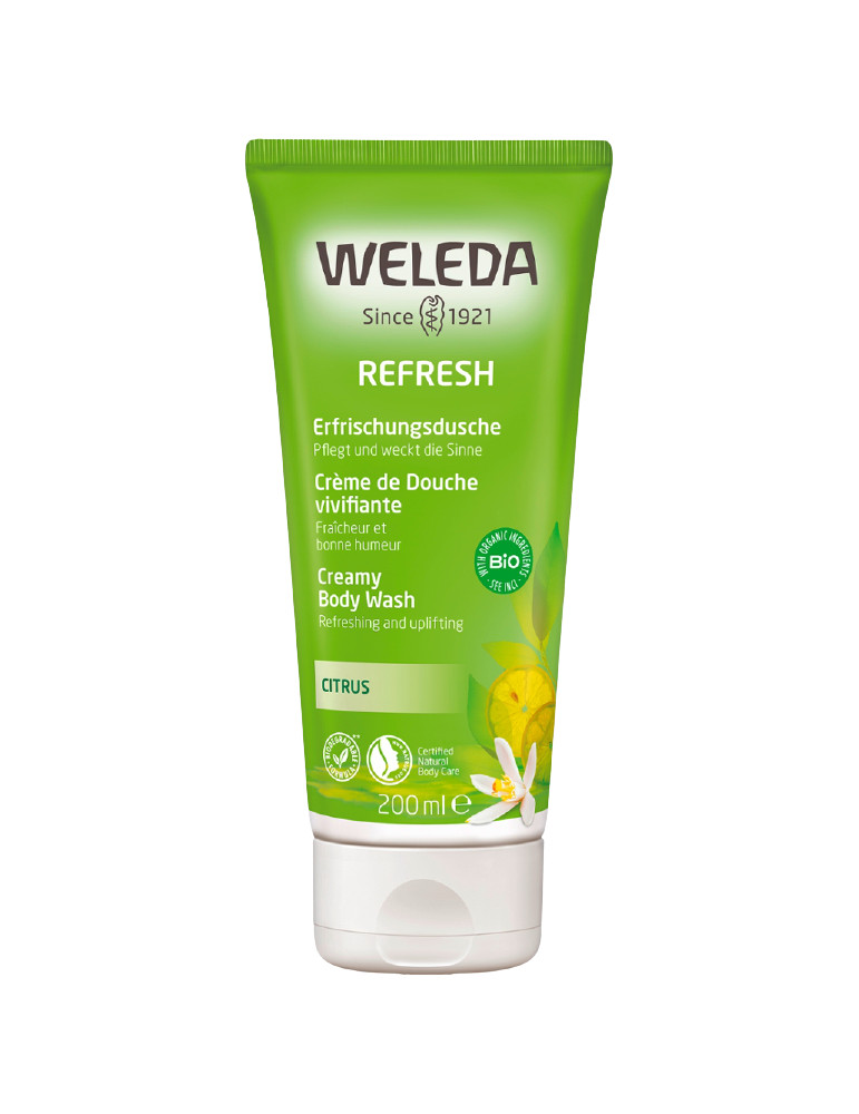 Weleda refreshing citrus shower cream 200ml
