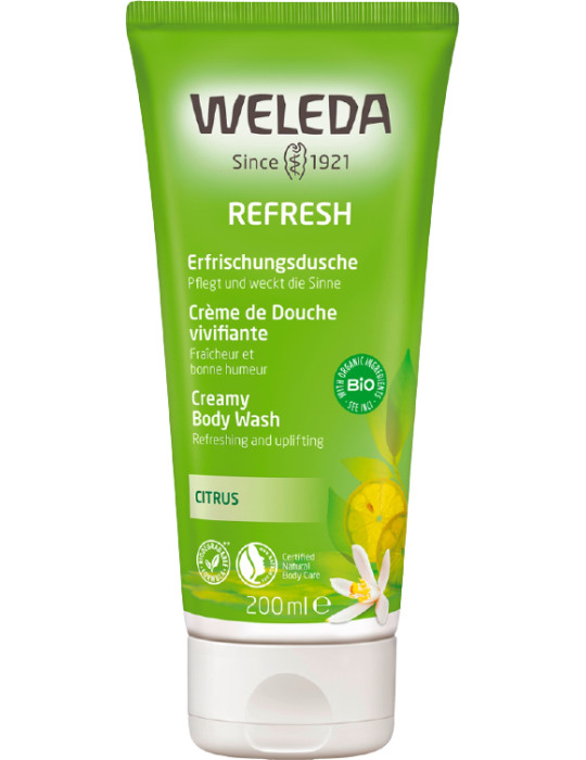 Weleda värskendav tsitruse dušikreem 200ml
