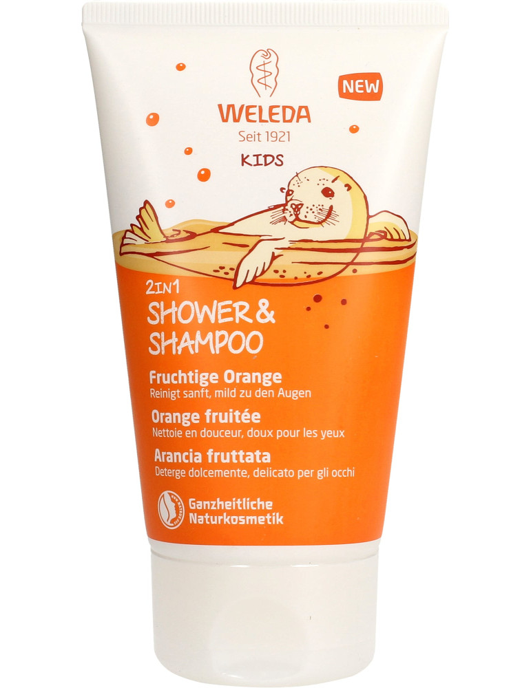 Weleda children's shampoo-shower cream Orange 150ml
