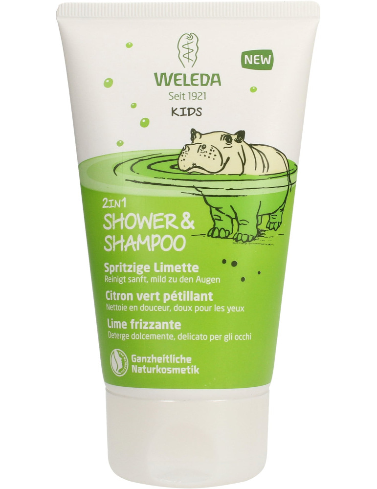 Weleda laste šampoon-dušikreem Laim 150ml