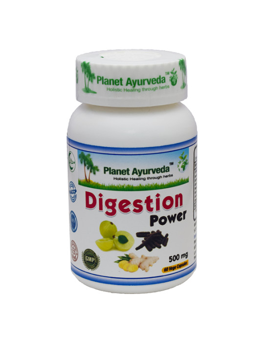 Planet Ayurveda DIGESTION POWER 60 taimset kapslit