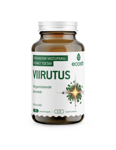 Ecosh VIIRUTUS – koduapteeki viiruste perioodil 90 kapslit