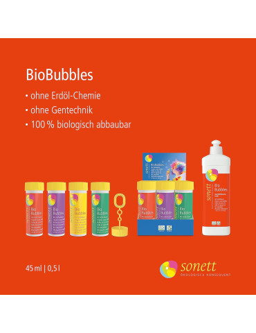 Sonett  Orgaanilised seebimullid, 45 ml 2