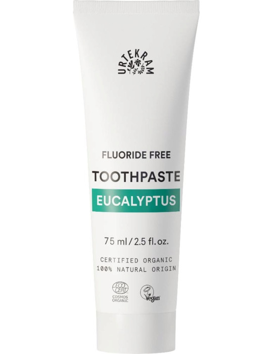 Urtekram  Organic Eucalyptus Toothpaste, 75 ml