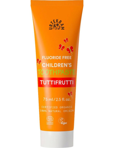 Urtekram Children's toothpaste TuttiFrutti, 75ml