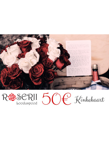 ROSERII LOODUSPOOD KINKEKAART