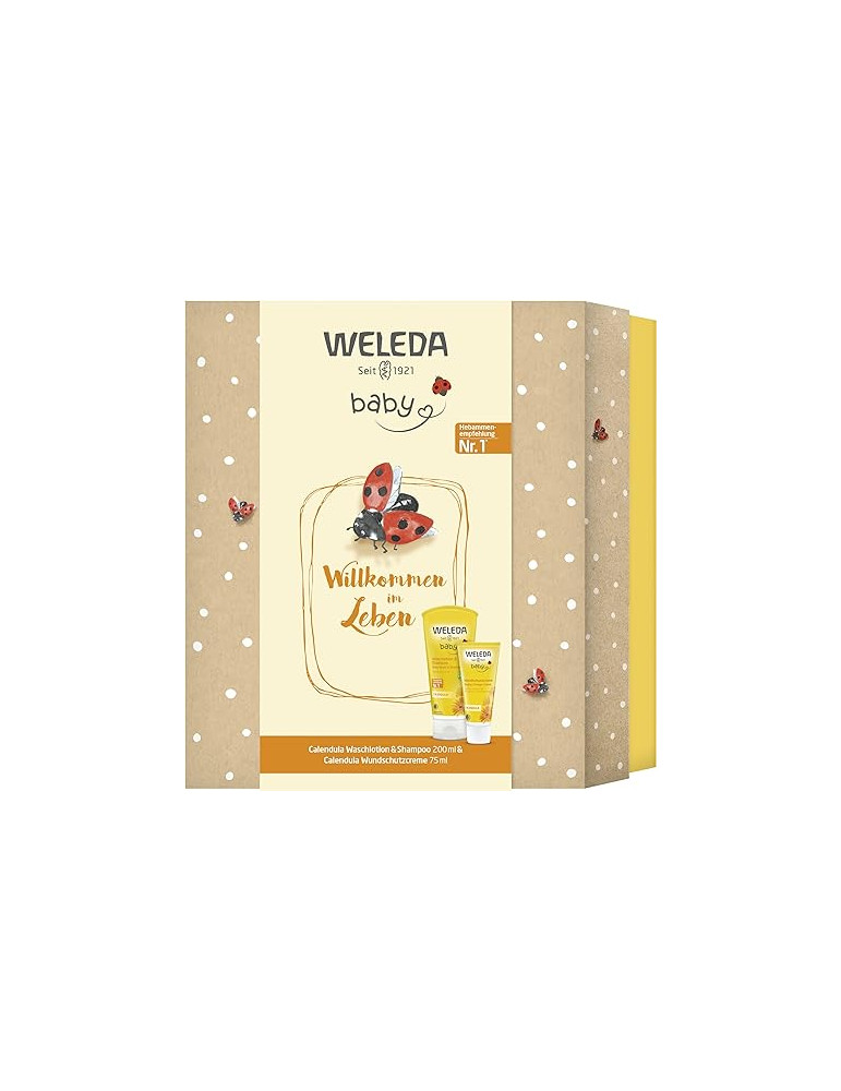 Weleda Kinkekomplekt Saialille dushikreem + beebikreem tsingiga