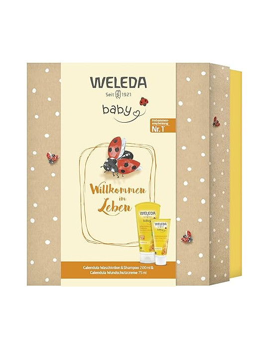 Weleda Kinkekomplekt Saialille dushikreem + beebikreem tsingiga