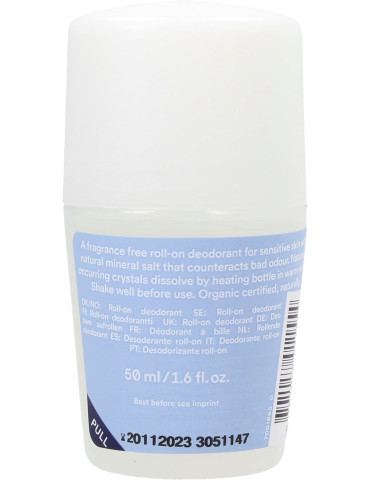 Urtekram Lõhnavaba deodorant, 50ml 2