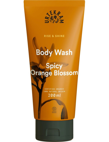 Urtekram Shower gel with spicy orange blossom, 200ml