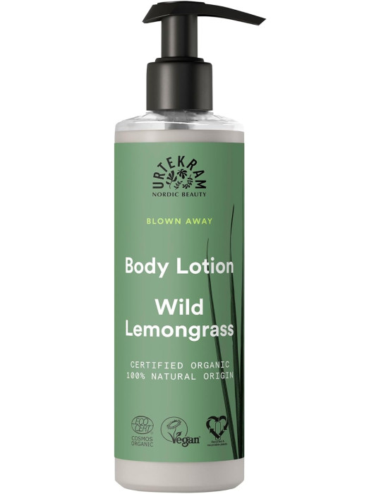 Urtekram Refreshing lemongrass body milk - for all skin types – 245 ml