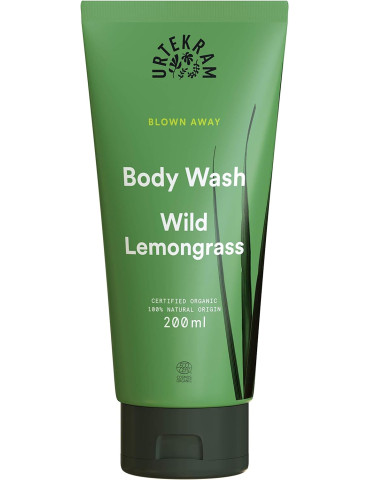 Urtekram Shower gel with lemon grass, 200ml