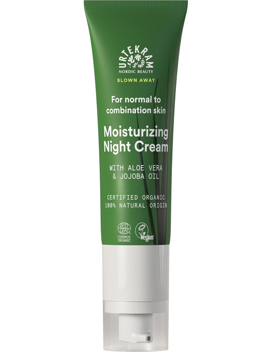 Urtekram Niisutav öökreem normaalsele ja seganahale, 50ml