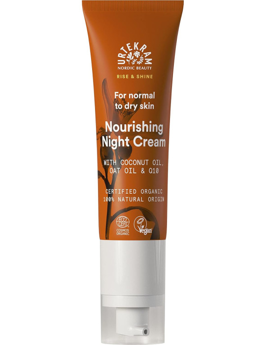 Urtekram Nourishing night cream for normal and dry skin,  50ml