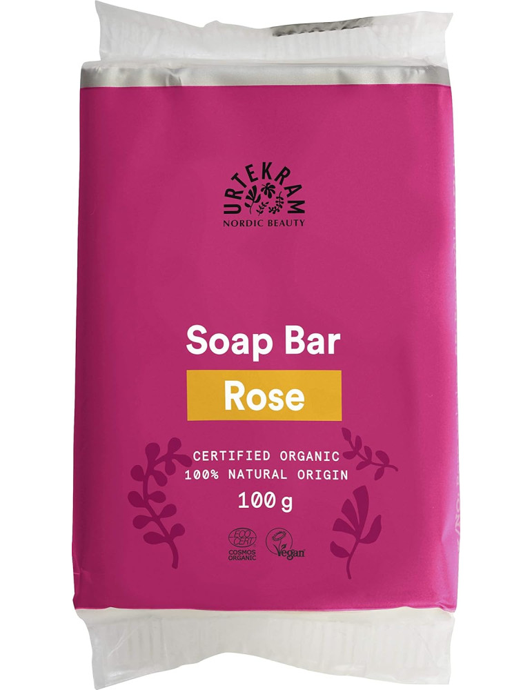 Urtekram Rose soap  100g  Best before 12/2025