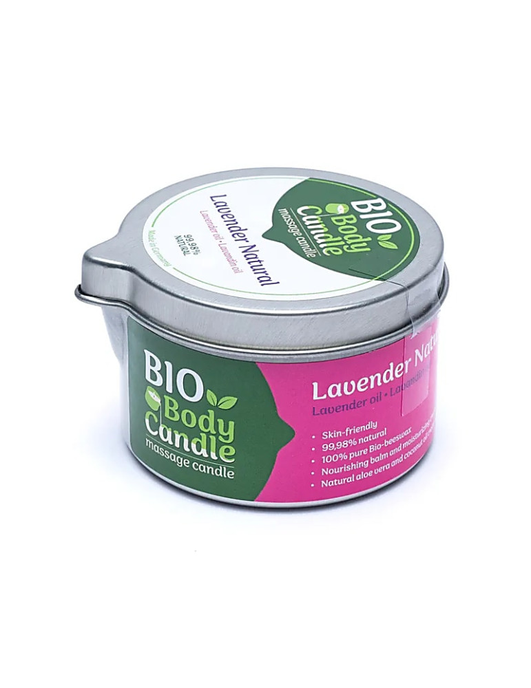 BIO massage candle LAVENDER 100ml