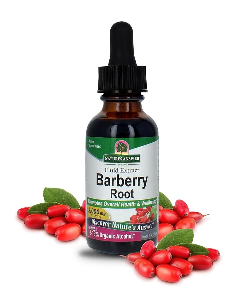 Nature´s Answer  BARBERRY BARK extract, low alcohol content,  , 30ml