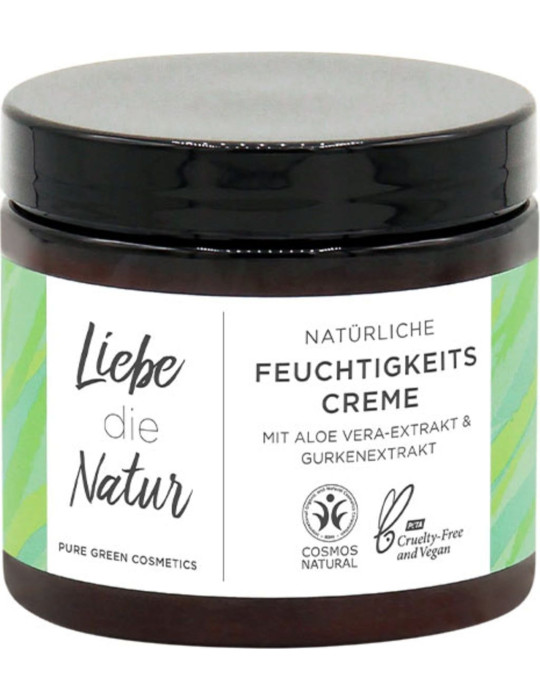 Liebe die Natur natural moisturizing cream with Aloe Vera extract 200ml