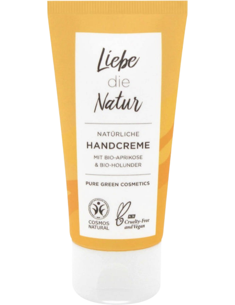 Liebe die Natur Aprikoosi kätekreem 50ml