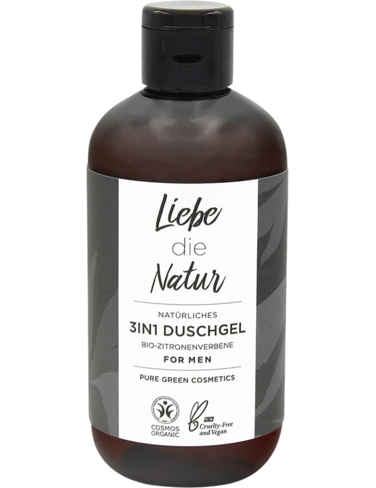 Liebe die Natur Kolm-ühes dušigeel meestele, 250 ml