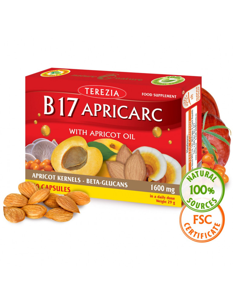 Terezia B-17 with apricot oil 60 kapslit