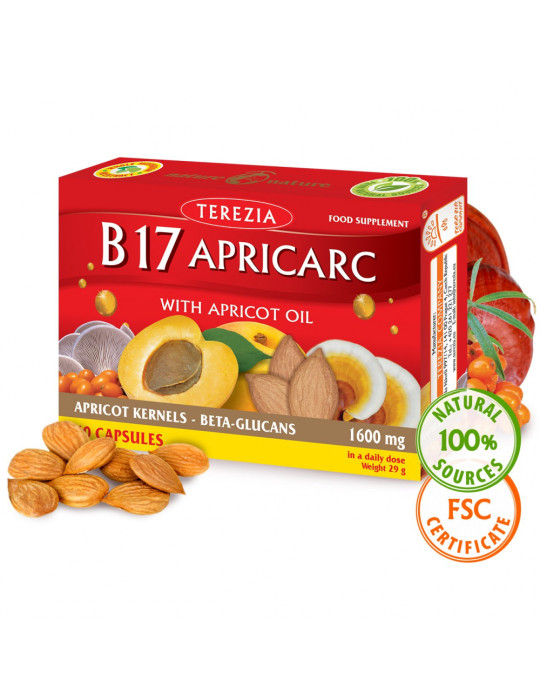 Terezia B-17 with apricot oil 60 kapslit