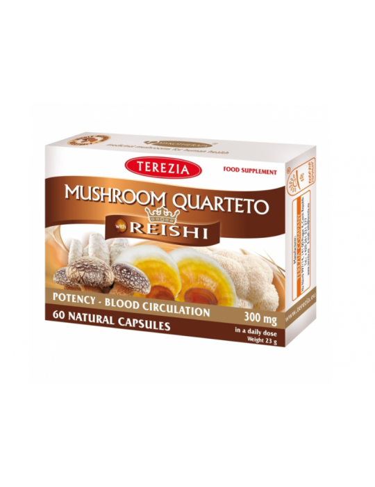 Terezia Seenekvartett Reishiga 60 kapslit