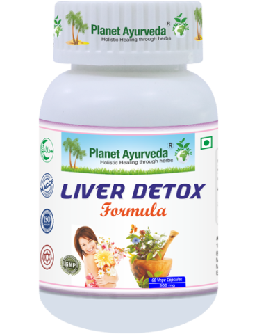Planet Ayurveda Maksa puhastamine -  detoksikatsioon ja regenereerimine - 500mg, 60 kapslit