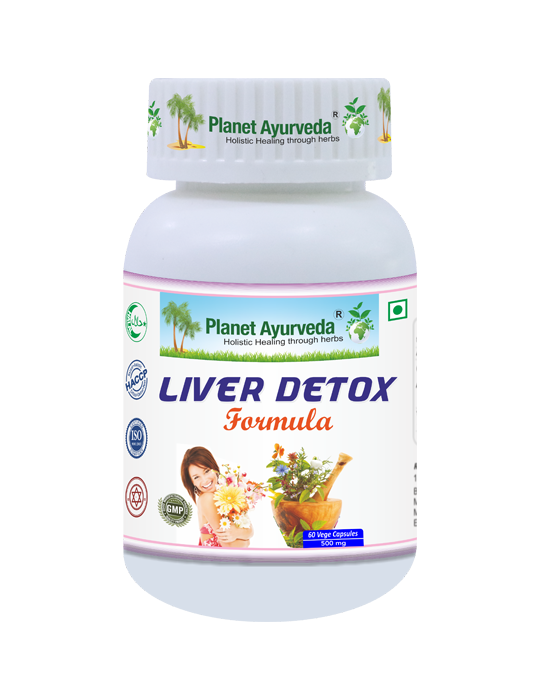 Planet Ayurveda Maksa puhastamine -  detoksikatsioon ja regenereerimine - 500mg, 60 kapslit