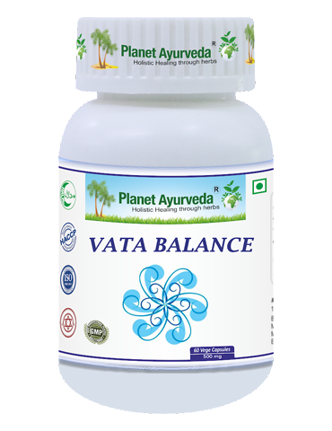 Vata Balance -Excessive formation of Vata dosha - 500mg, 60 capsules