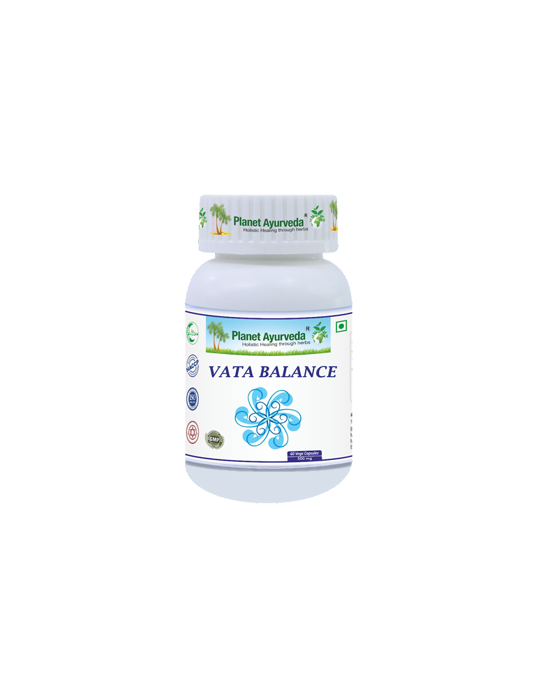 Vata Balance -Excessive formation of Vata dosha - 500mg, 60 capsules