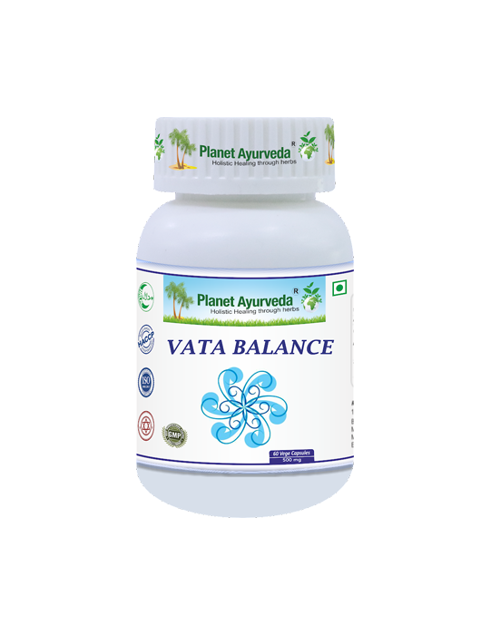 Vata Balance -Excessive formation of Vata dosha - 500mg, 60 capsules