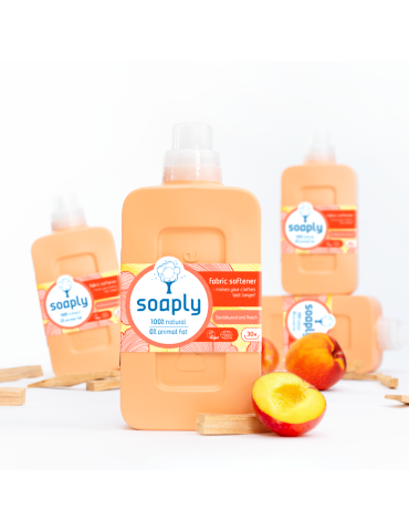 Soaply Pesupehmendaja Sandlipuu ja Virsik 750ml 2