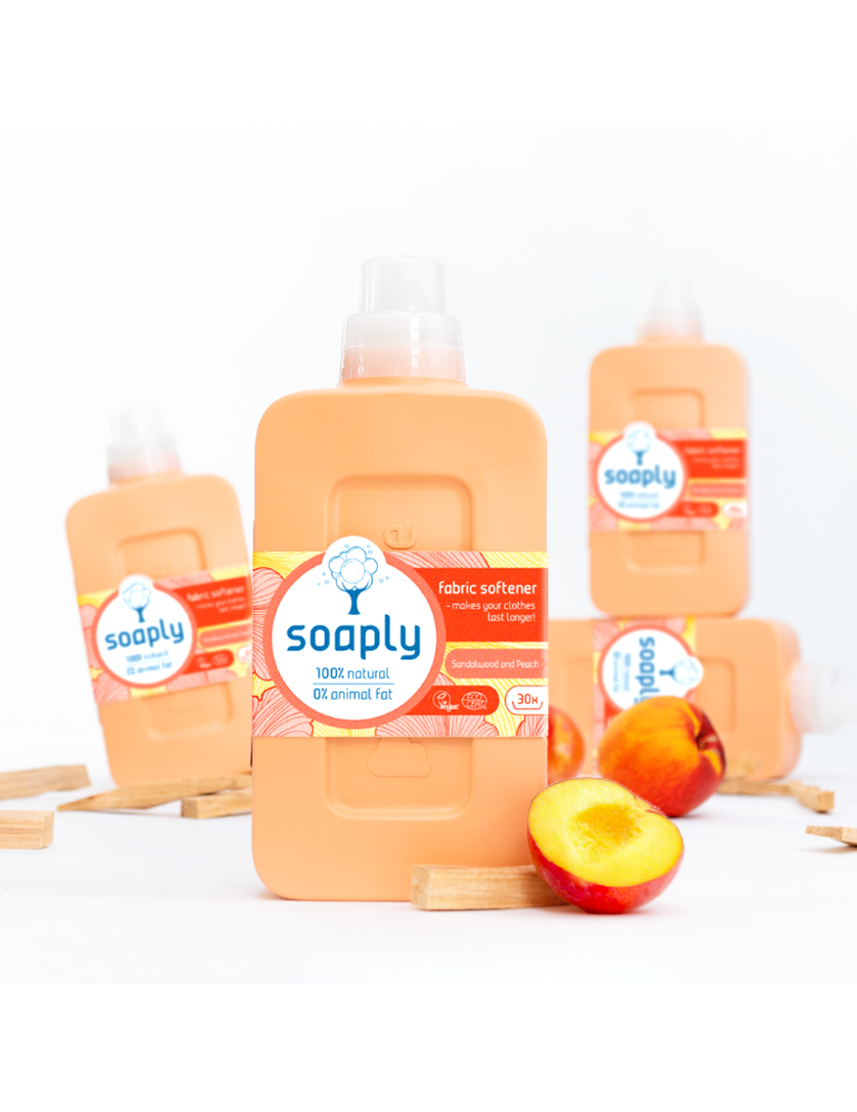 Soaply Fabric softener Sandalwood and Peach 750ml