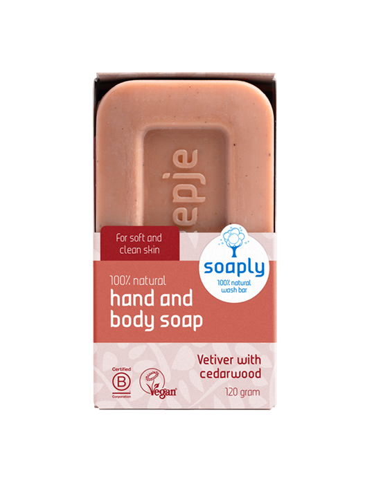 Seepje Cedarwood hand and body soap 120g