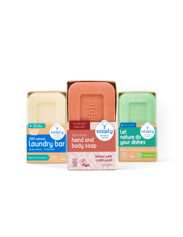 Seepje Cedarwood hand and body soap 120g 2