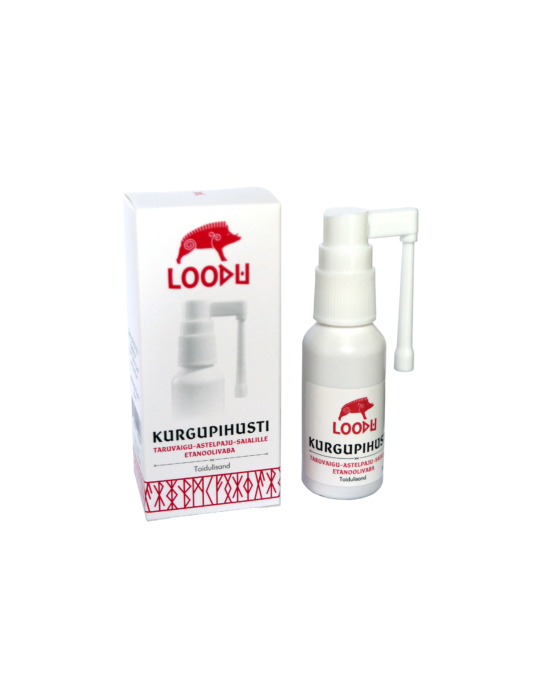 Loodu Taruvaigu-astelpaju-saialille etanoolivaba kurgupihusti  30ml