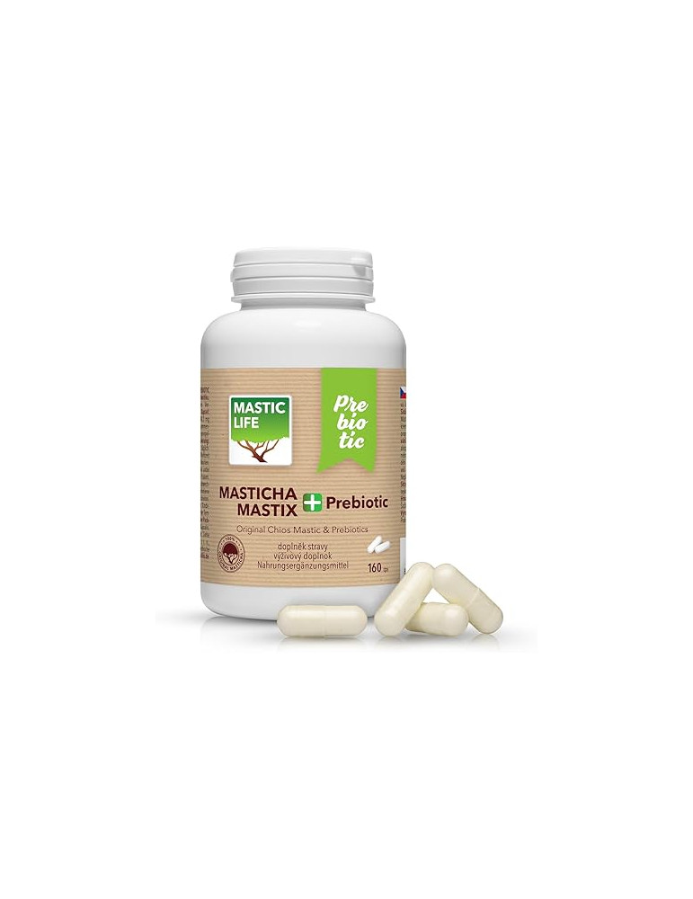 Masticlife – Mastic with inulin– 160 capsules